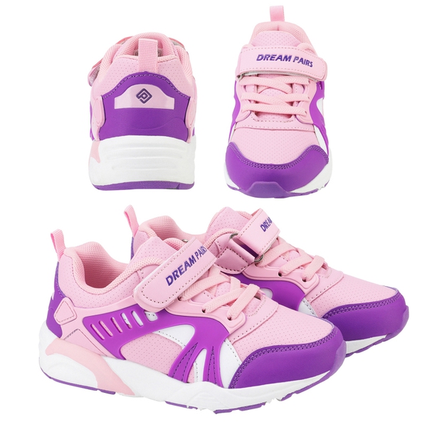 Boys Girls  Running Sneakers - PINK PURPLE - 1